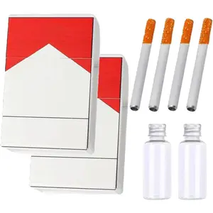Bubble Cigarette Blower Kit, 2 Pack Mini Bubble Blower Sticks Stress Relief Toy for Men Women, Birthday Christmas Party Gift