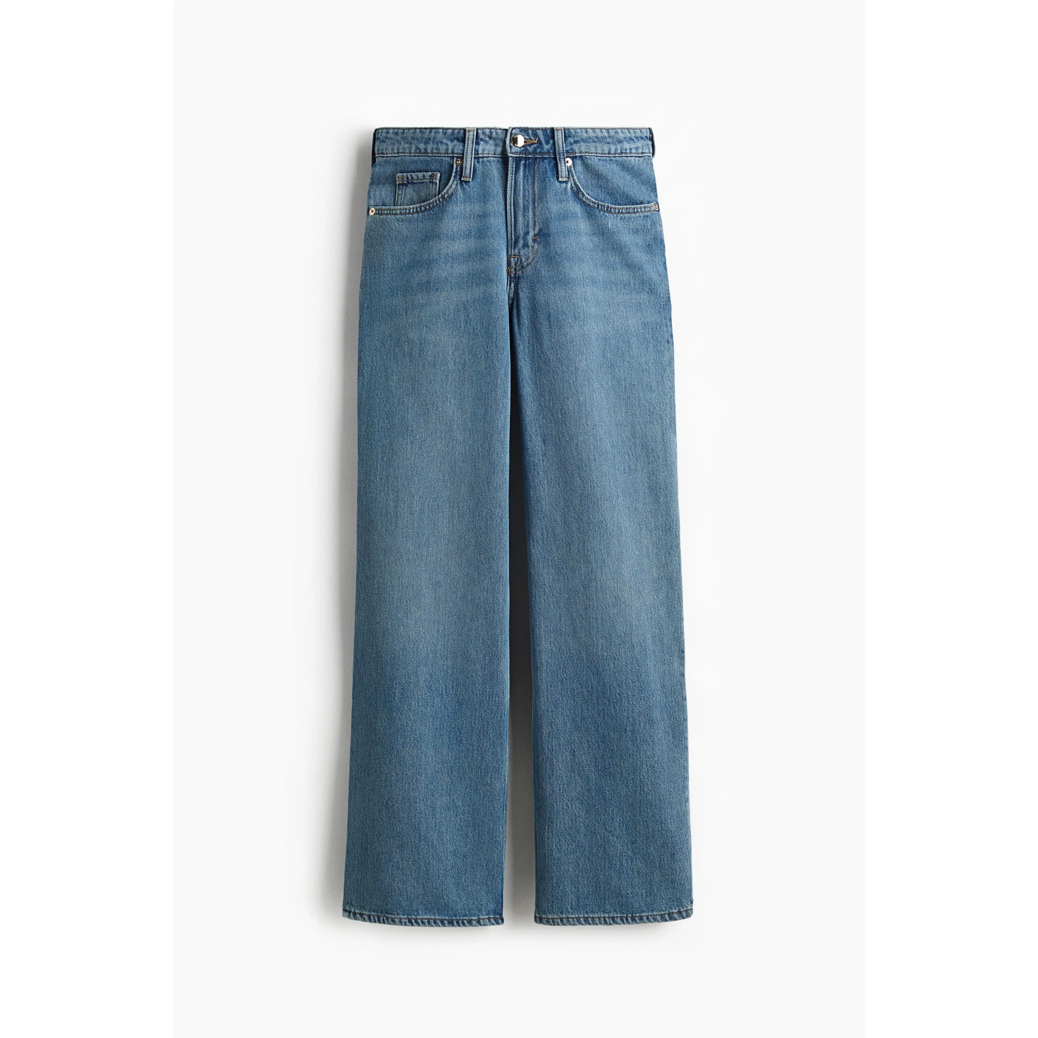 H&M Feather Soft Wide Regular Jeans