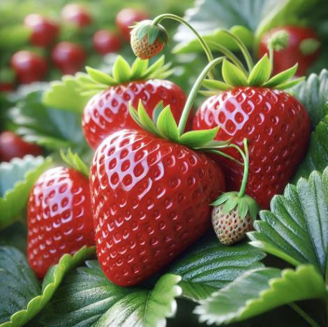 Numbrrrz Organic Lip Balm - Strawberry Scented, USDA Certified, 0.5 oz | 14g, Fruity Freshness for Smooth Lips