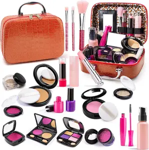 Makeup toys for girls aged 3-8|Simulated makeup bags |Non-toxic and washable children's makeup sets |Birthday and Christmas gifts(Safe toys approved by mothers) birthday gift