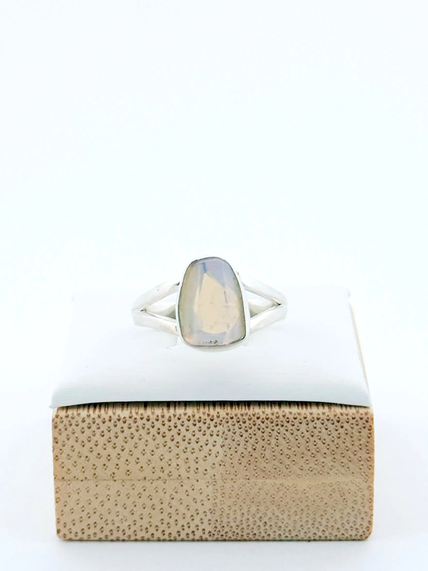 Ethiopian Fire Opal Ring