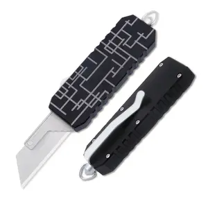 ainhue A37 Retractable Box Cutter Utility Knife with 10 Replacement Blades