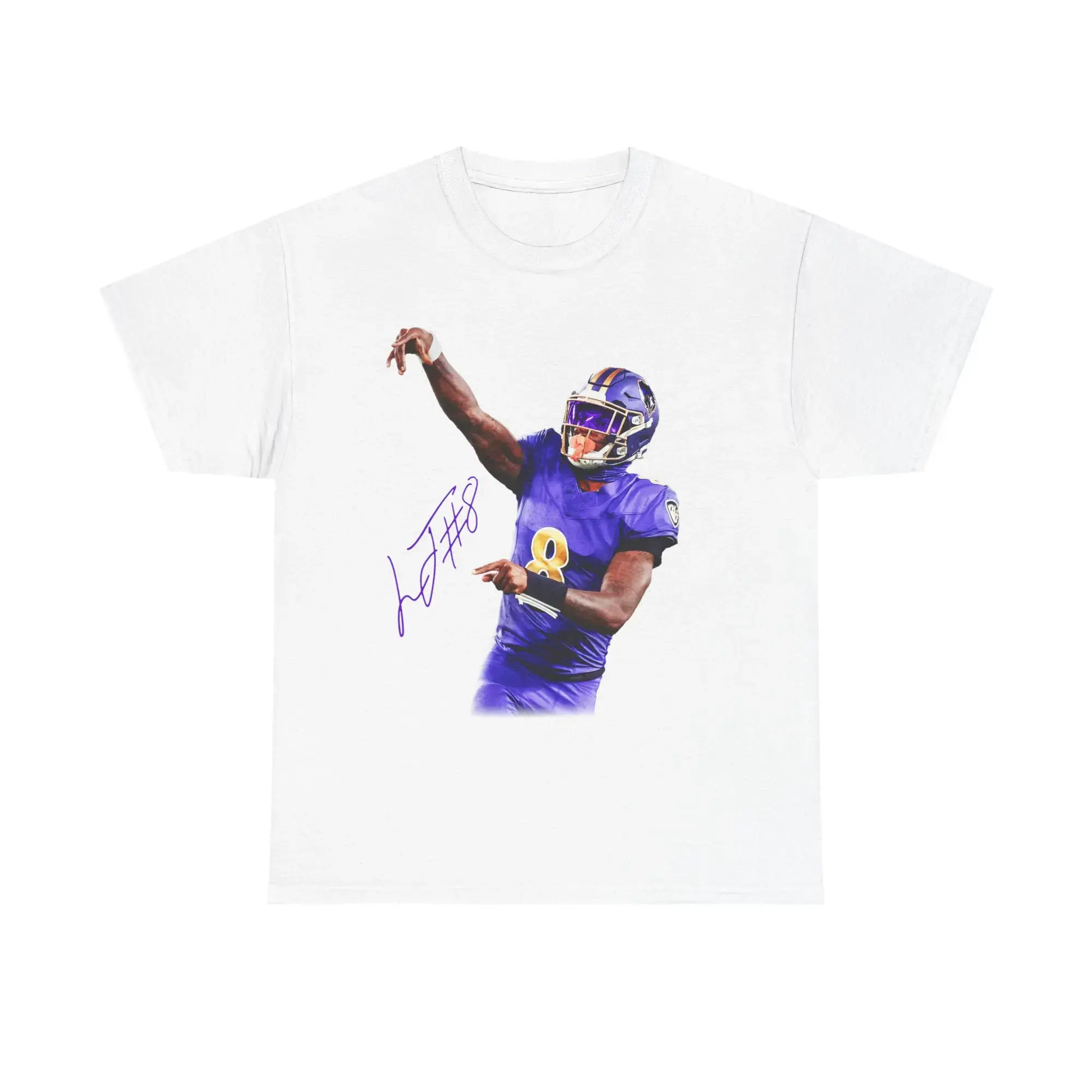 Lamar Jackson Unisex T-Shirt Gift For Fan, Women And Men
