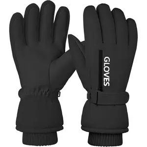 Women Ski Gloves Winter Waterproof Touchscreen Hand Warming Sports Gloves