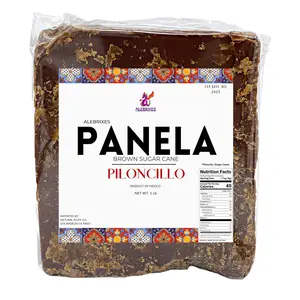 Alebrixes | Panela 1 Lb | Piloncillo Mexicano | Brown Sugar Cane | Panela Cuadrada | Caña de Azucar Morena | Piloncillo | 100% Natural