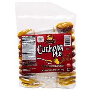 El Metate - Tamarind and Mango Spoon Candy 20pz Sweet Snack