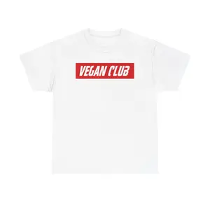Vegan Club T-shirt - Unisex Heavy Cotton Tee