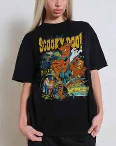 Vintage Scooby-Doo T-Shirt, Nostalgia 2D Print T-Shirt, Cartoon Network Shirt, Gifts for Cartoon Fans #ScoobyDoo #CartoonNetwork #NostalgiaCore #ToonVerse #Scooby #Doo #GraphicTee #StreetwearUS