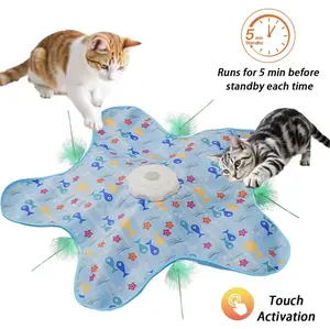 Cat & Cat Electronic Sports/Mobility Toy, Battery Powered, Mimicking Real Prey Movements, Fun & Interactive Games - Multiple Styles