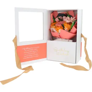 Birthday Coral Preserved Floral Bouquet