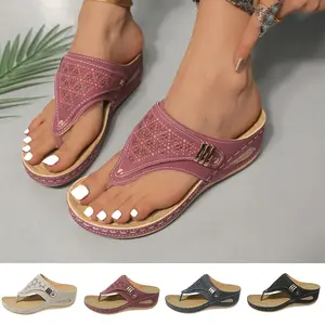 Woman Summer Flip Flops Beach Open Toe Slippers Sandals