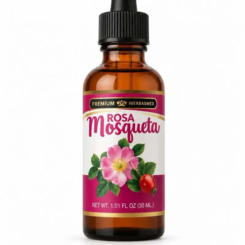 Rose Body Oil Aceite Rosa Mosqueta Premium Natural 30 ML. Massage Oil Masaje