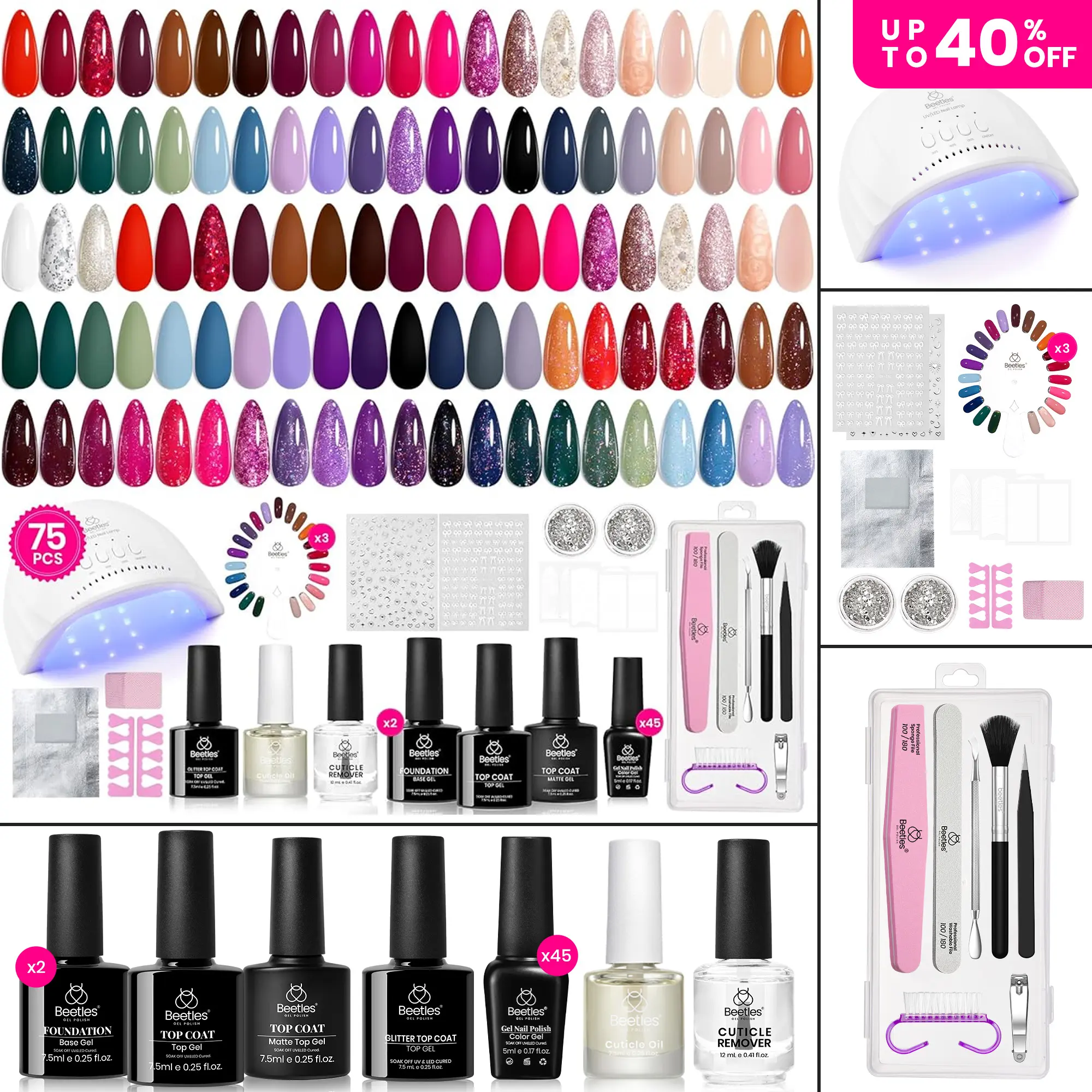 45 Colors Exquisite Femininity