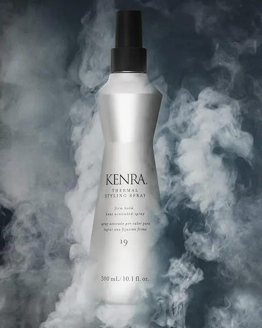 Kenra Thermal Styling Spray 19 & Perfect Medium Spray 13-  300mL & 283g for Heat Protection and Fast-Drying | All hair