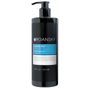 Organski Barber Shaving Gel | Clear Glide Formula | Soft & Smooth Shave | No Tugging 19.6 fl oz
