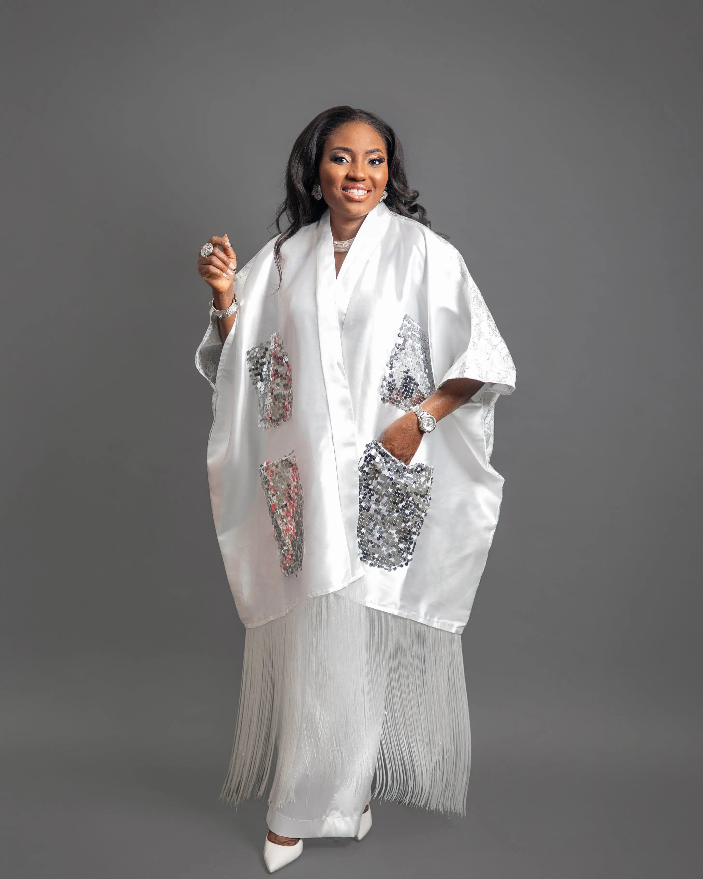 SWAGGER WHITE PANT SET