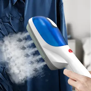 Handheld Clothes Steamer with Fabric Brush, Powerful Steam Iron for Travel - Fast Heating, Strong Steam Penetration Removes Wrinkles, Portable for Home and Office