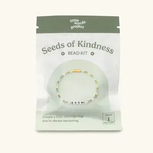 Little Words Project - Seeds of Kindness - DIY Bead Kits, Slow Summer, Seed Bead Bracelets - Bead Your Way to Happiness