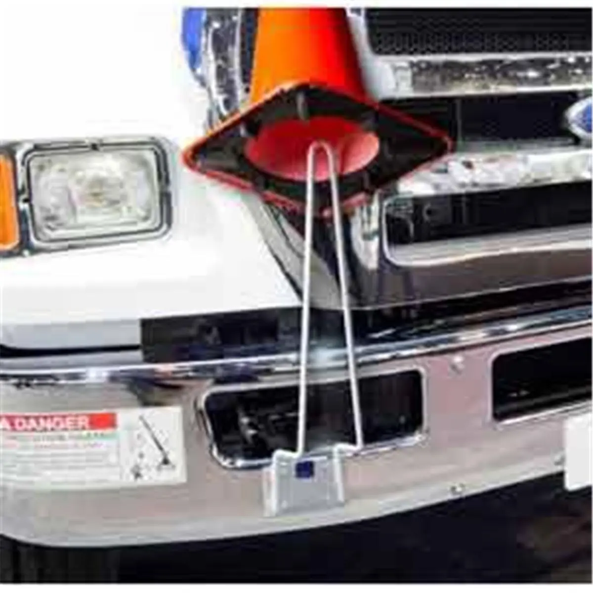 212 MAIN Horizon 5912 Automotive Truck Cone Holder Rack, Powder Coated Horizontal Mount, Pre-Drilled, Holds 10 (18in) or 5 (28in) Cones, Easy Access Design, Car Accessory, Easy Access To Cones