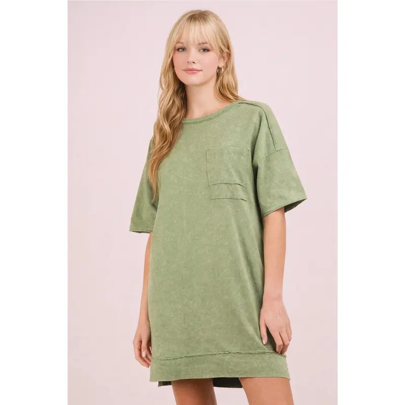 green emerald velvet dress Threshold T-Shirt Dress Petite Fit
