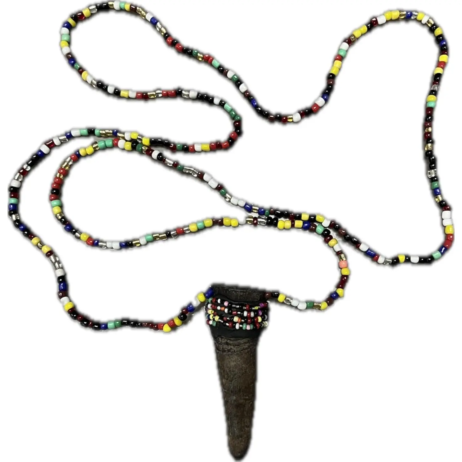 Osain Amulet Necklace Cuerno de Ozain – Santeria, Ifa, Orishas Esoteric & Religious Curio, Unique Design