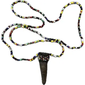Osain Amulet Necklace Cuerno de Ozain – Santeria, Ifa, Orishas Esoteric & Religious Curio, Unique Design