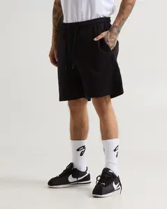 Mens Garment Dye Fleece Shorts - Comfortable Fit, Versatile Design, Ideal for Everyday Wear