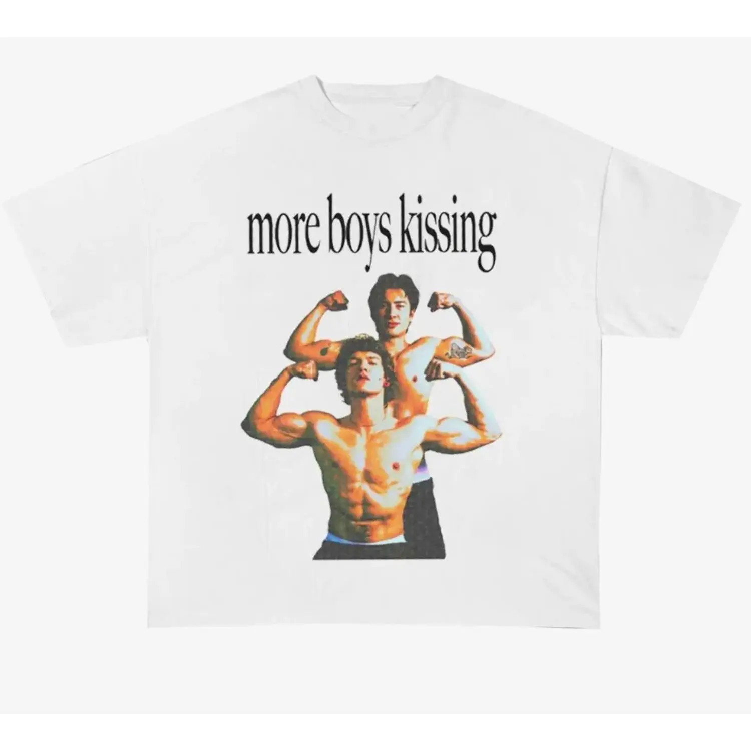 More Boys Kissing Shirt Featuring Heated Rivalry 90s Bootleg Design Inspired by Rozanov and Hollander