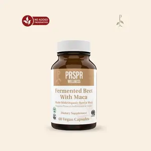 Fermented Beet & Maca Supplement – Nutrient-Rich Daily Superfood, 60 Capsules