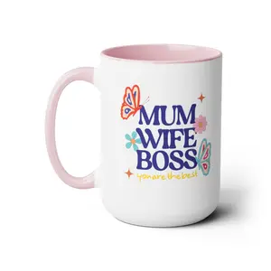 Mom Wife Boss Coffee Mugs for the Perfect Mother's Day Gift, Coffee mug for Mom, Gift for Mom, Gift for mothers, Mom Mug gift, Best mom