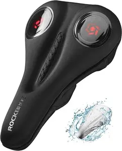 ROCKBROS Gel Bike Seat Cushion Padded Narrow Cover for Peloton Spin Bikes