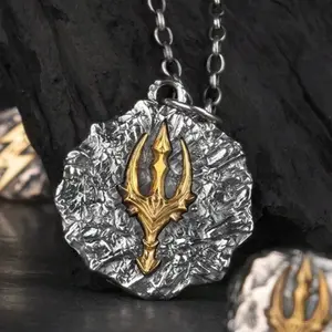 Unisex - Poseidon's Wraith Trident Necklace