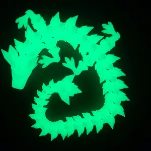 Crystal Dragon 3D Print (GLOW IN THE DARK)