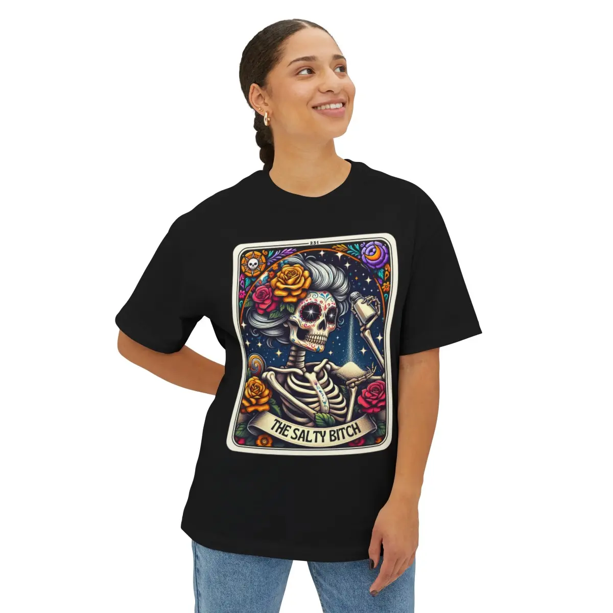 Salty Bitch Oversized Boxy Tee
