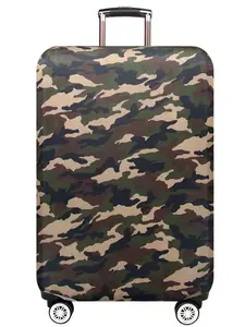 Camouflage Print Luggage Cover Suitcase Cover Protector Suitcase for 18-32 Inch Luggage Boot Washable Prevent Scratches Versatile Travel Accessory Travel Essentials Travel Accessories