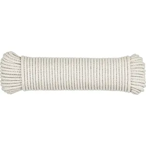 Rope 100 ft - 1/4 Inch General Purpose Rope for Tents, Hammocks, Harnesses, Awnings, Ideal for Outdoor Use