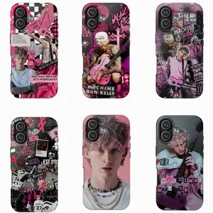 M-G-K Phone Case The Lost American Tour M-G-K 2026 Phone Case For Iphone 16 15 14 13 12 11 Pro Max Plus, Samsung S25 S24 S23 S22 S21 Gifts For Fans Men and Women