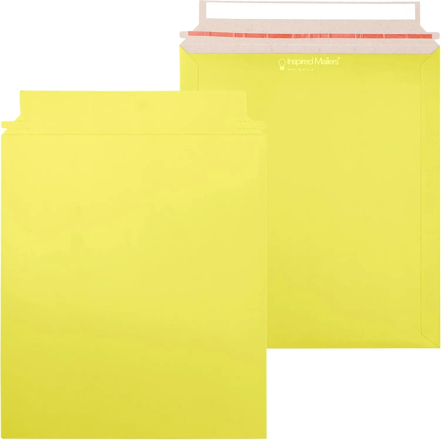 Paperboard Mailers 9.5x11-25 Yellow Document Mailers Paper Mail Envelopes