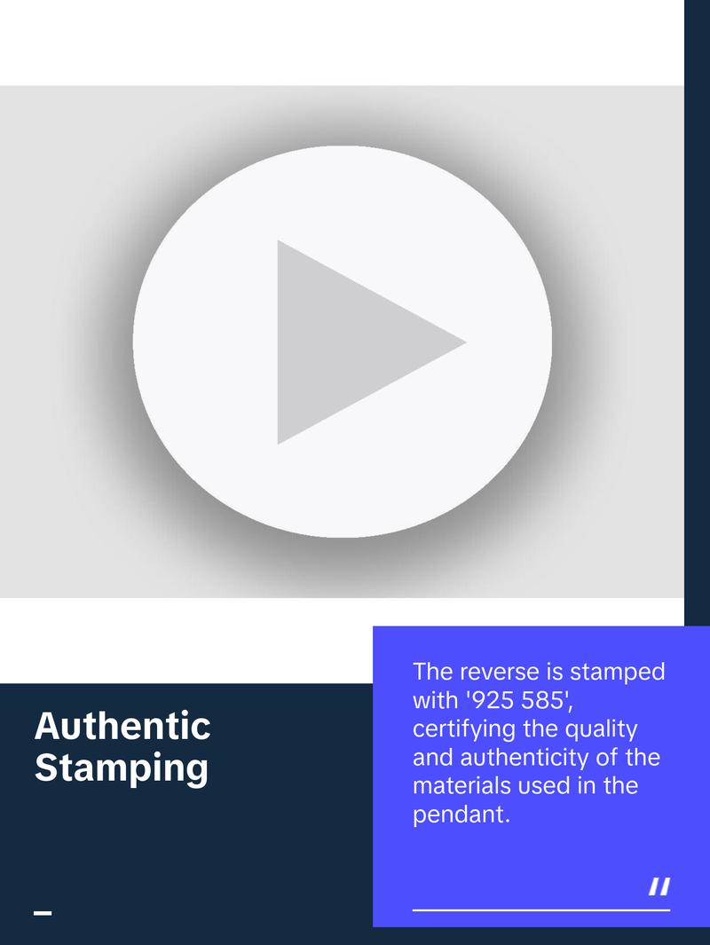 Vintage Mixed Metal "KAPNA" Pendant