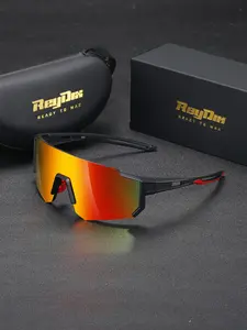 1 Piece Reydix Unisex Shield Half Frame Tinted Lens Polarized Sports Sunglasses Meticulous craftsmanship reflecting taste UV400
