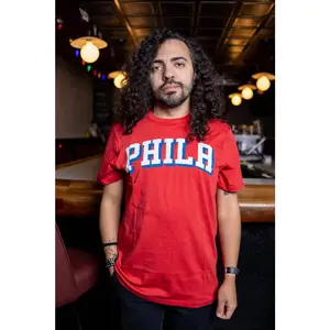 Philadelphia 76ers Racer Red Franklin Fieldhouse Tee