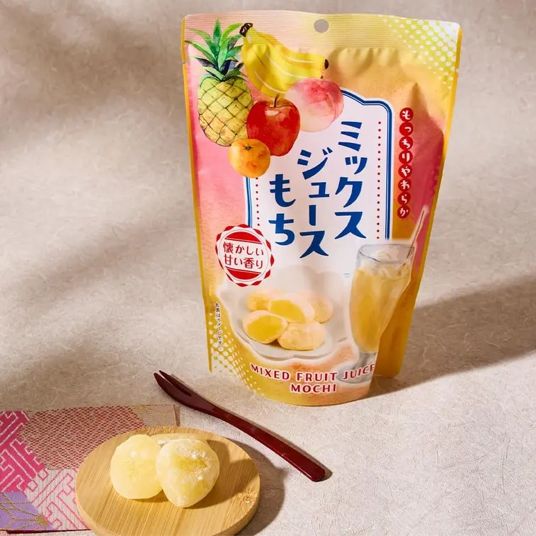 もこ’s shop Japanese SEIKI Mochi Trio – Plum, Melon Soda & Fruit Mix Flavors 3