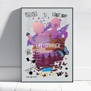 Life Is Strange Poster, Max and Chloe Wall Art, Games Gift