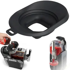 Splash Flow Hood-Liquid Guide Cover Accessory for Ninja Slushie FS301/FS300 Machine Anti， No Spills for Beverages & Fruit Juices