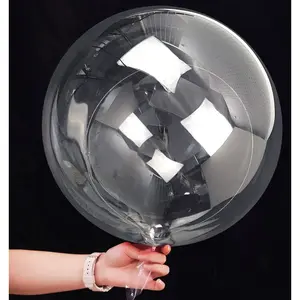 20 Inch Balloons Bubble Balloons, 10 Pcs Clear  Balloon, Large Transparent Bubble Balloon for Christmas Wedding Birthday Party Decoration