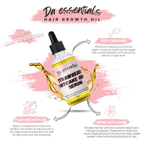 Strawberry Shortcake Growth Serum Coconut Castor Oil