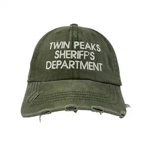 Twin Peaks Sheriff's Department Dad Hat Custom Embroidered