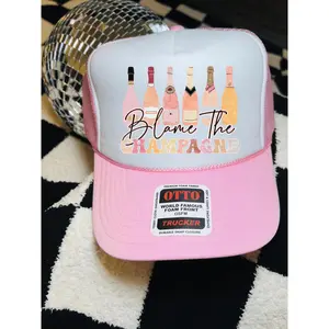 Blame The champagne trucker hat