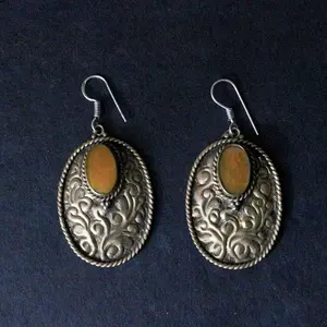 Brass Dangle Earrings