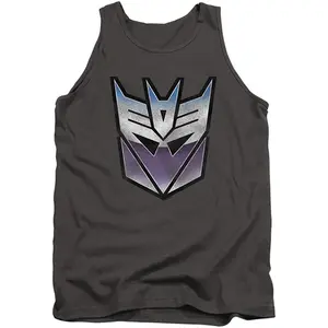 Transformers Vintage Decepticon Logo Licensed Adult Unisex Tank Top